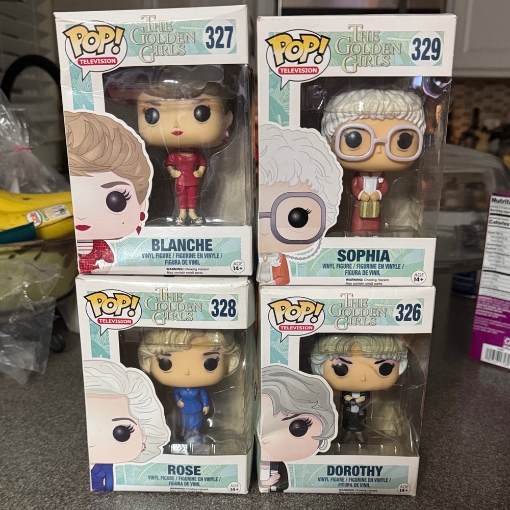 Funko The Golden Girls Pop Figures Set